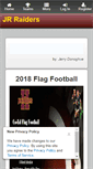 Mobile Screenshot of jrraiders.org